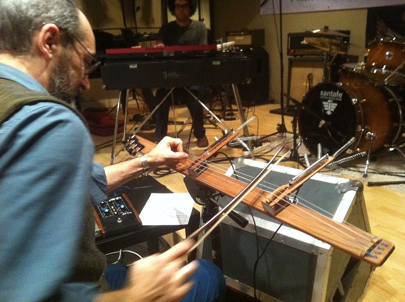 Riccardo Massari con su tarcordium