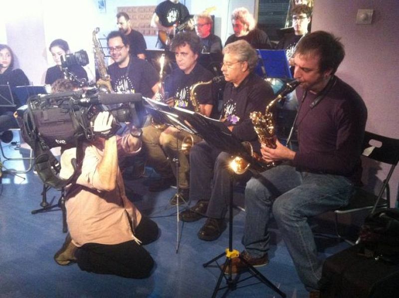 Ensayo de la Big Band Rock