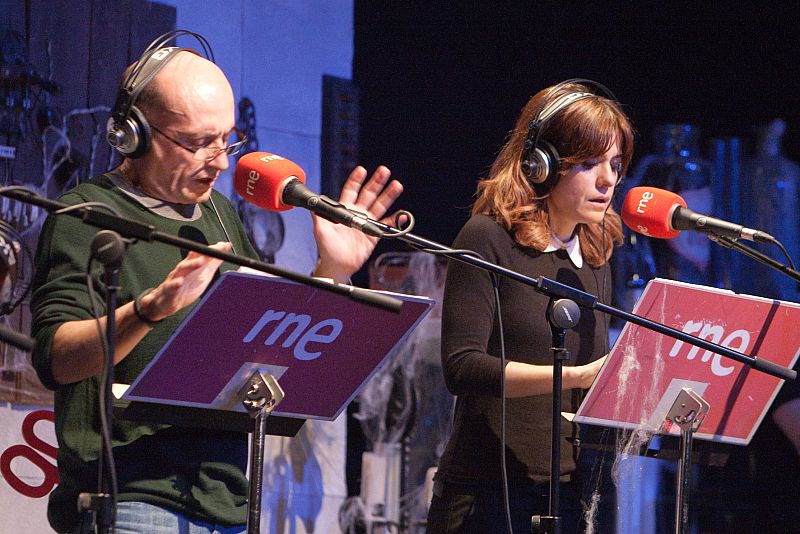 Pepe Viyuela y Alexandra Jiménez.