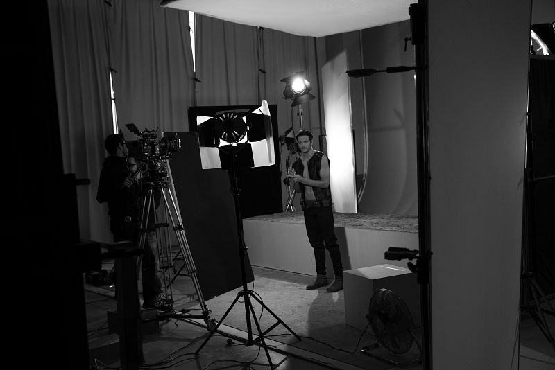 Así se rodó el videoclip de 'Amanecer'