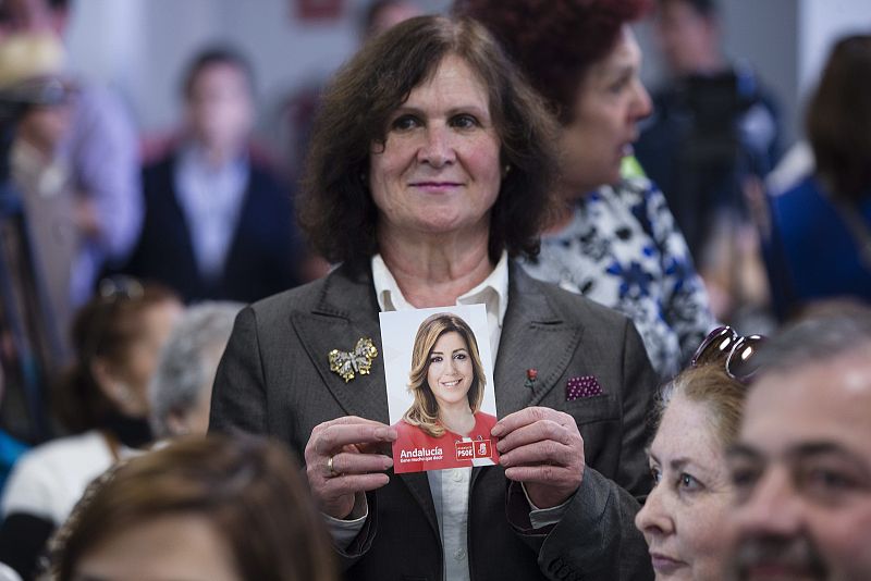 SUSANA DÍAZ VISITA LA LOCALIDAD MALAGUEÑA DE ALOZAINA