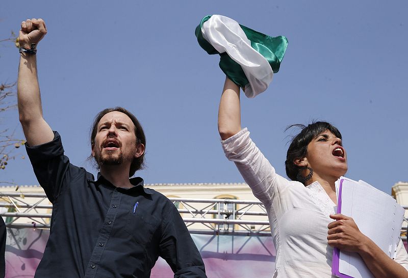 PABLO IGLESIAS: RAJOY QUIERE QUE EN ANDALUCÍA GANEN "LOS DE SIEMPRE"