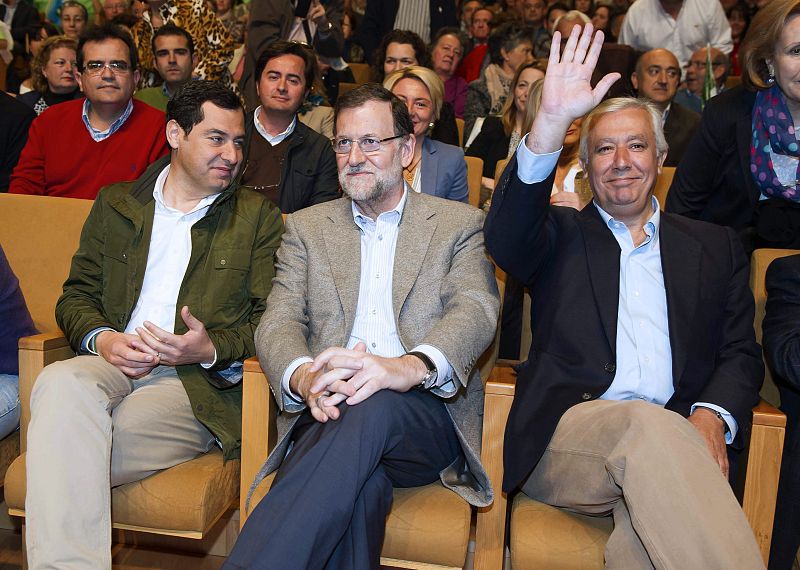 RAJOY, EN ROQUETAS DE MAR (ALMERÍA)