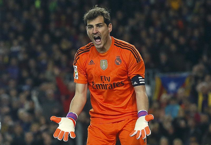 El guardameta del Real Madrid, Iker Casillas.