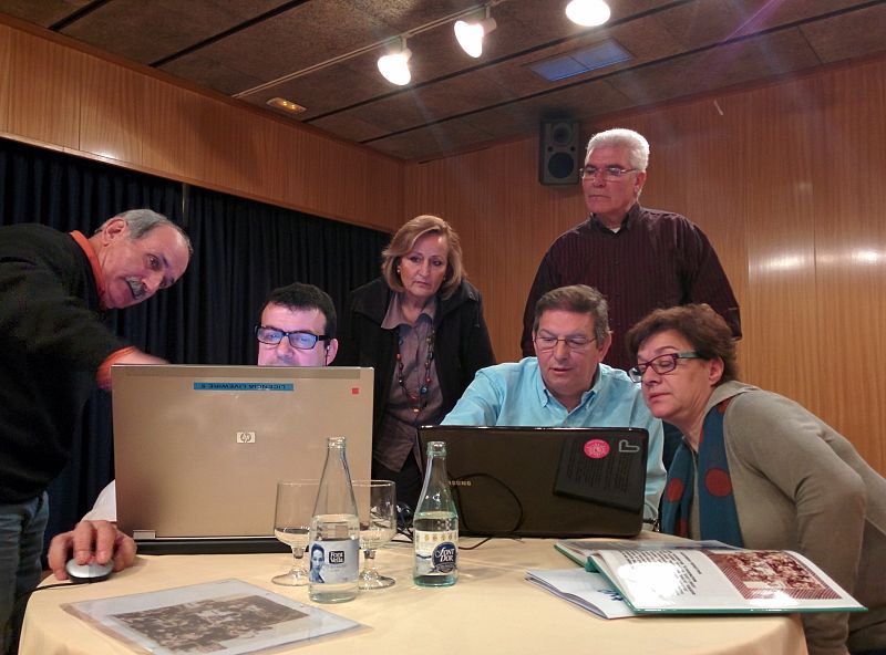 Goyo, Máximo y Fernando compartiendo sus recuerdos