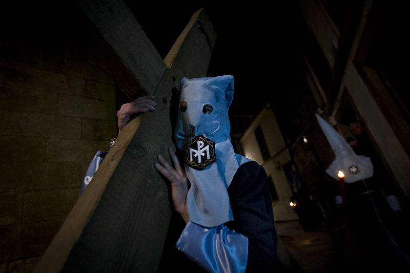 Procesión de Jesús Flagelado en Santiago de Compostela