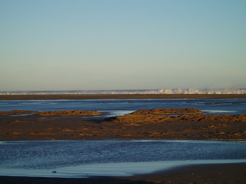 El mar en el delta del Ebro