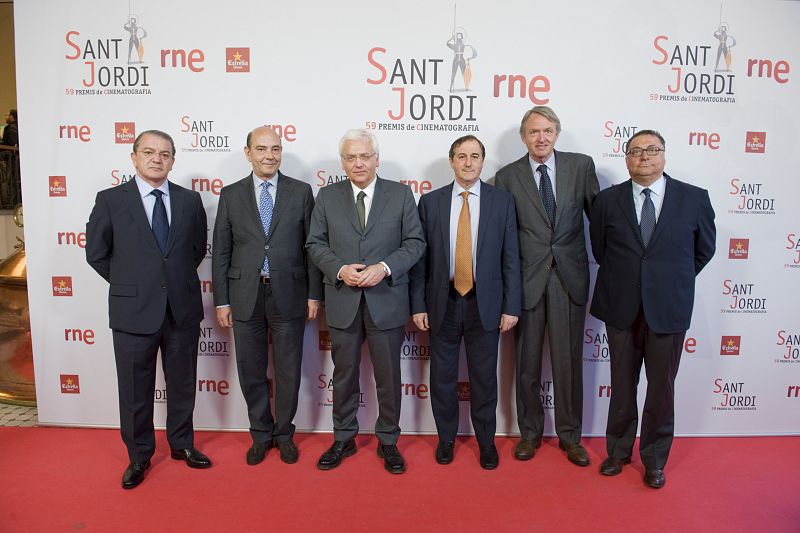 Jose Ramon Diez, Alfonso Nassarre, Ferran Mascarell, Eladio Jareño, Oscar Pierre i Ramon Agenjo