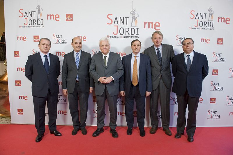 Jose Ramon Diez, Alfonso Nassarre, Ferran Mascarell, Eladio Jareño, Oscar Pierre i Ramon Agenjo