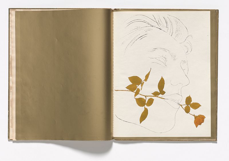 "Un libro de oro", Andy Warhol (1957)