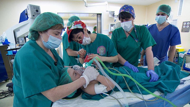 En el quirófano del Virgen de la Arrixaca