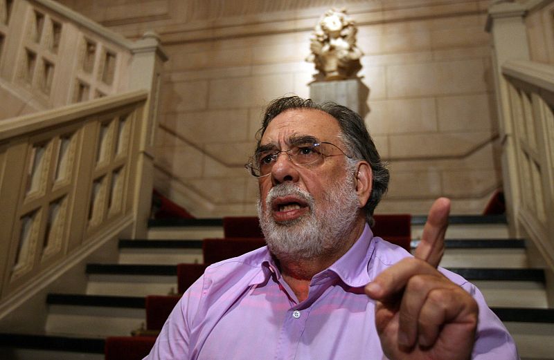 Francis Ford Coppola confirma en Buenos Aires, que rodará "unas escenas de ballet" en la Ciudad de la Luz en Alicante (2008)