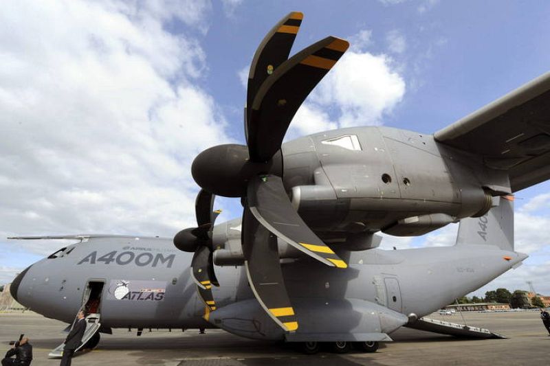 Fotografía de archivo de un A400M, similar al avión que se ha estrellado