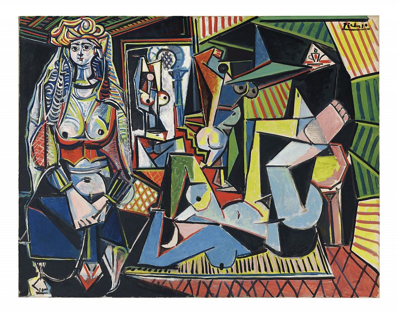 "La mujeres de Argel", Pablo Picasso (1955)