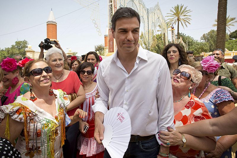 El secretario general del PSOE, Pedro Sánchez, en Jerez de la Frontera