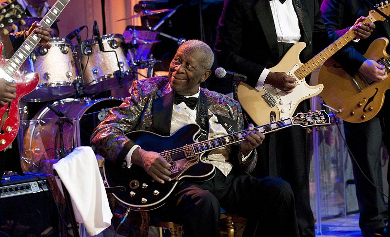 Muere B. B. King a los 89 años de Blues