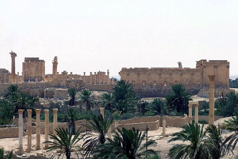 La UNESCO añadió la ciudad de Palmira a la lista de Patrimonio de la Humanidad en Peligro en el año 2013.