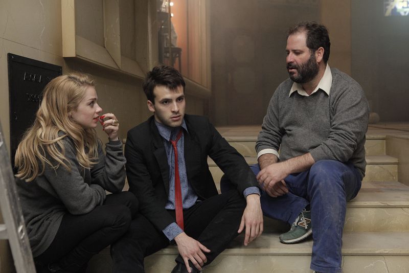 Carla Nieto, Ricardo Gómez y Óscar Aibar