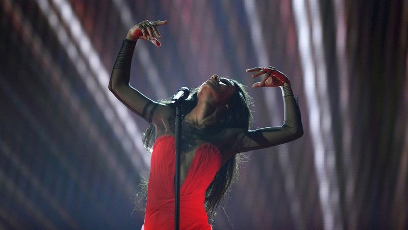 Eurovisión 2015 - Aminata, representante de Letonia, canta 'Love Injected'