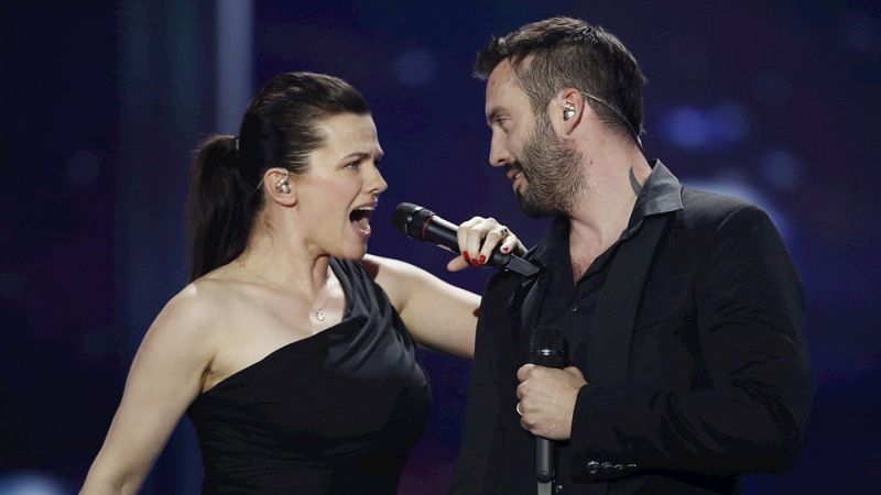 Eurovisión 2015 - Marta Jandová y Václav Noid Bárta, representantes de República Checa, cantan 'Hope Never Dies'