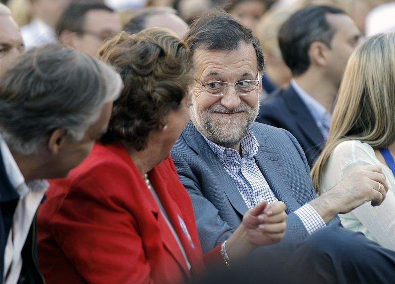 MITIN DE RAJOY EN LA PLAZA DE TOROS DE VALENCIA