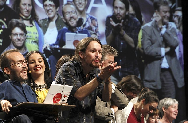 MITIN CENTRAL PODEMOS EN ZARAGOZA