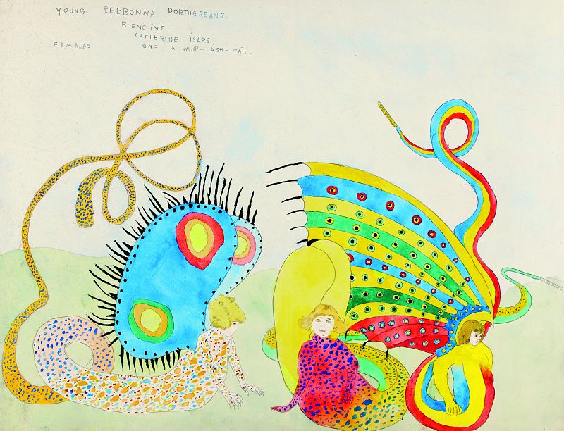 Young Rebonna Dorthereans - Blengins - Catherine Isles, Female, One whip-lash-tail