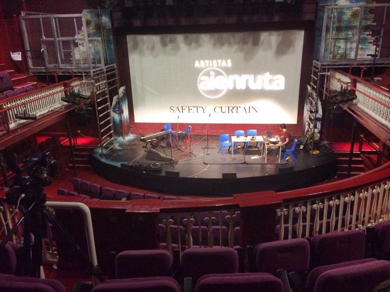 El lugar desde el que emitimos el programa: el Paul McCartney Auditorium