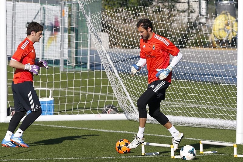 ENTRENAMIENTO DEL REAL MADRID