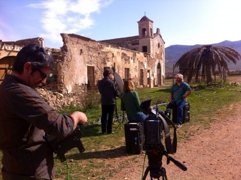 Entrevista a Nonio Parejo en el Cortijo del Fraile, en Almería