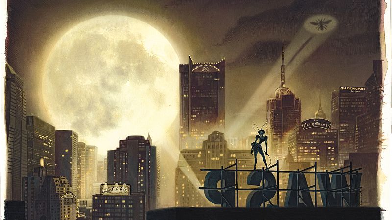 Wasp Woman respondiendo a la "Waspseñal"