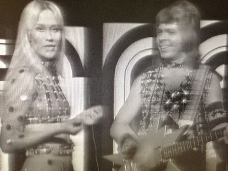 Abba, en el programa 'Señoras y señores'