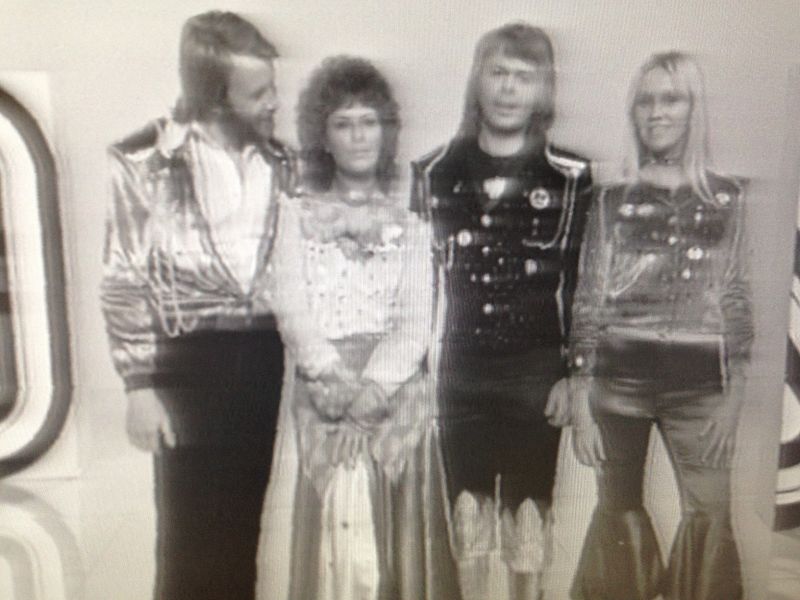 Abba, en el programa 'Señoras y señores'