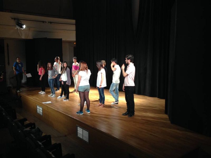 Ensayo taller de teatro de buenos tratos 