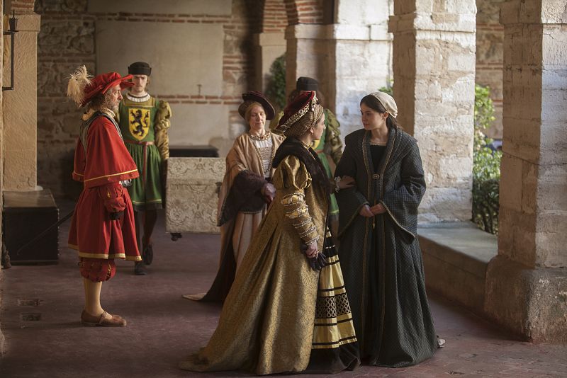 Carlos y Leonor se llevan a Catalina de Tordesillas