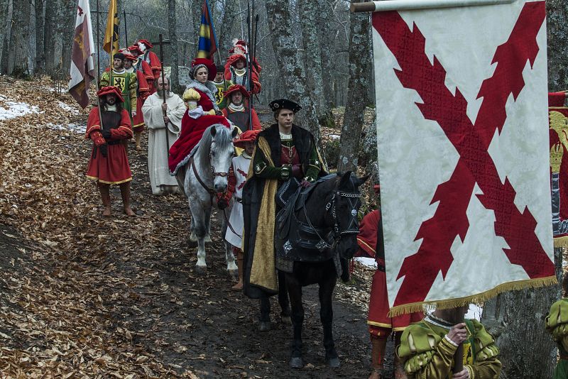 La comitiva flamenca de Carlos V cuando llegó a España