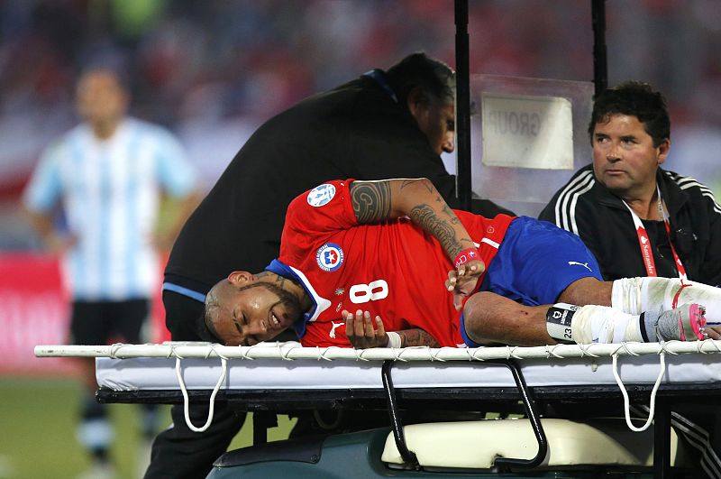 El centrocampista de la selección de Chile Arturo Vidal ha sido  reconocido con el premio al mejor jugador de la final de la Copa América.