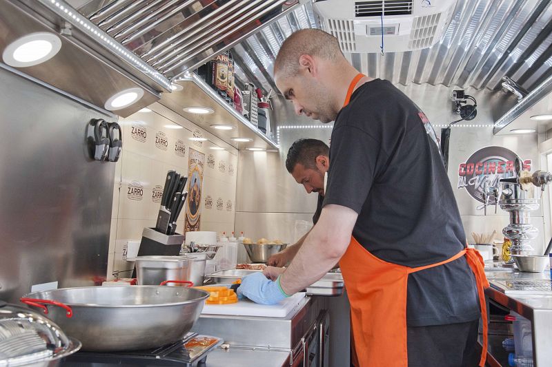 La primera prueba de 'Cocineros al Volante'