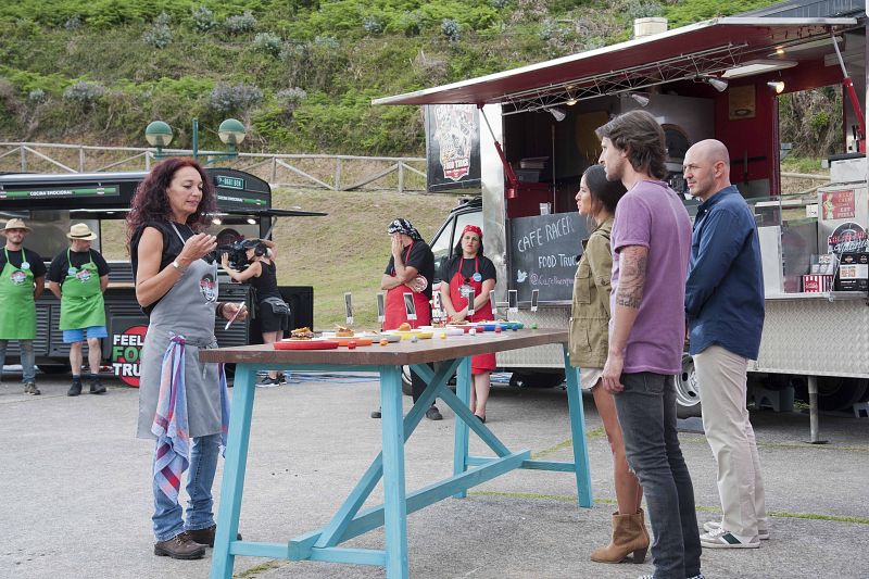 La primera prueba de 'Cocineros al Volante'