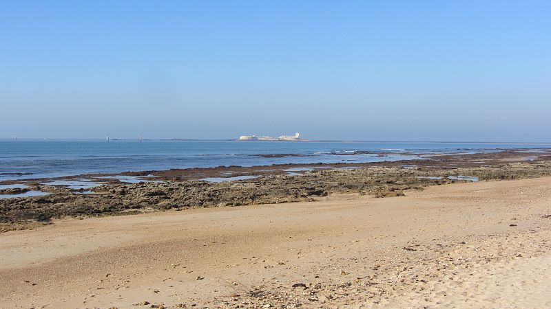 Playa de la Barrosa (Chiclana de la frontera, Cádiz).