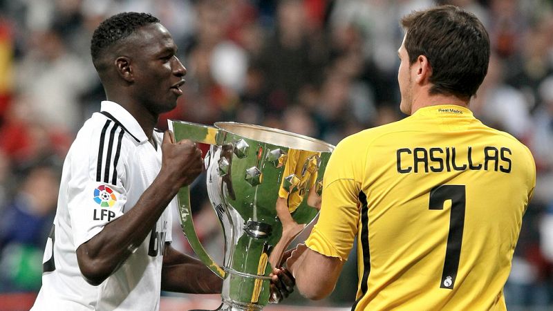 Casillas con Diarra