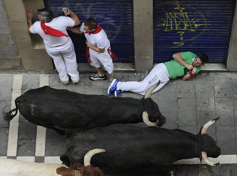 Los morlacos de José Escolar pasan por la calle Estafeta
