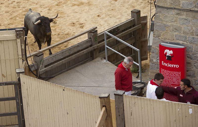 Un toro se ha vuelto y ha protagonizado un hecho insólito en San Fermín