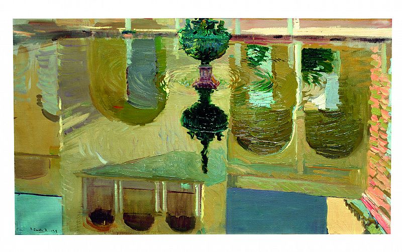 Joaquín Sorolla, "Reflejos de una fuente", (1908) /Museo Sorolla