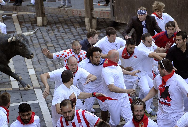 El último encierro de San Fermín ha dado bonitas carreras