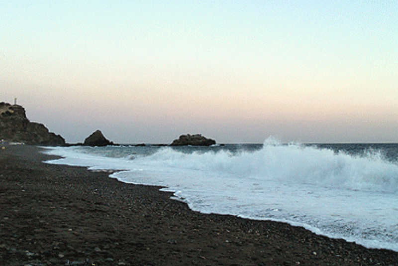 Playa de San Cristóbal (Almuñécar, Granada)