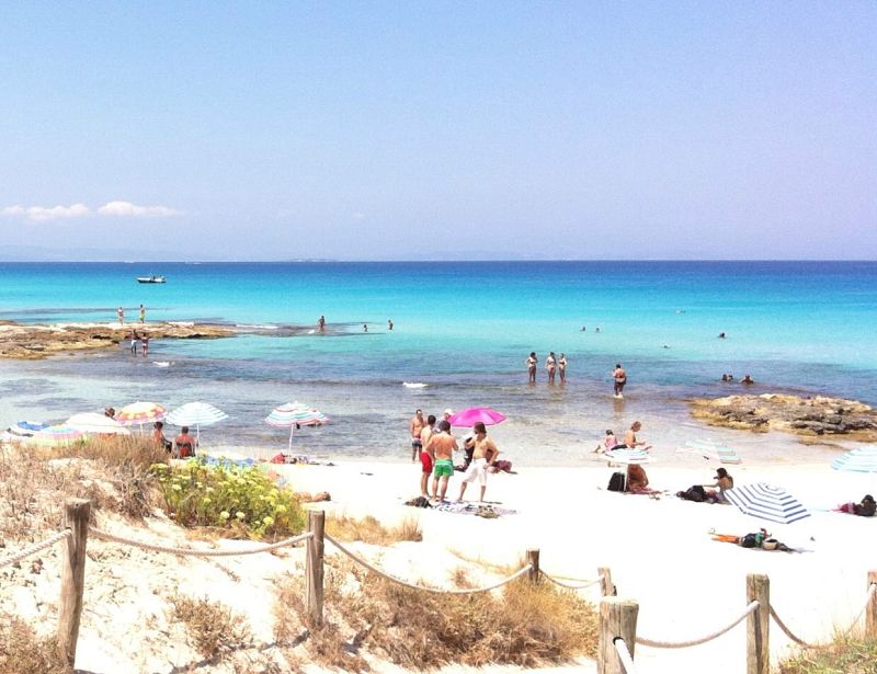 Caló de Sant Agustí (Formentera).