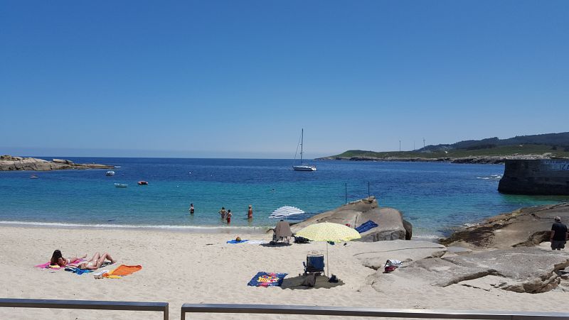 Playa de Cubelas (San Cipriàn, Lugo).