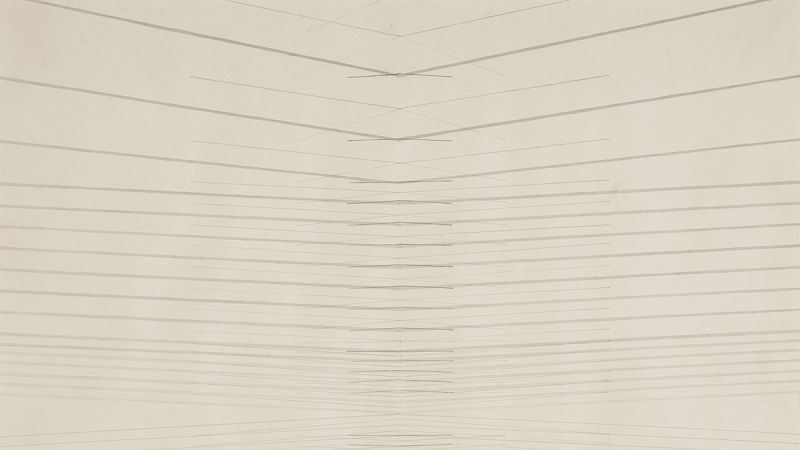 Imagen de una obra de 1977 de Nasreen Mohamedi