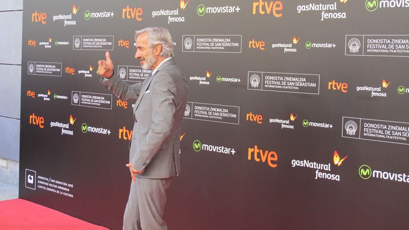 Imanol Arias en la presentación del Festival de San Sebastián